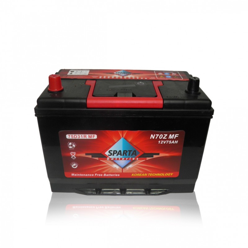 Batterie auto SMF75 12V 75ah 750A LB3D