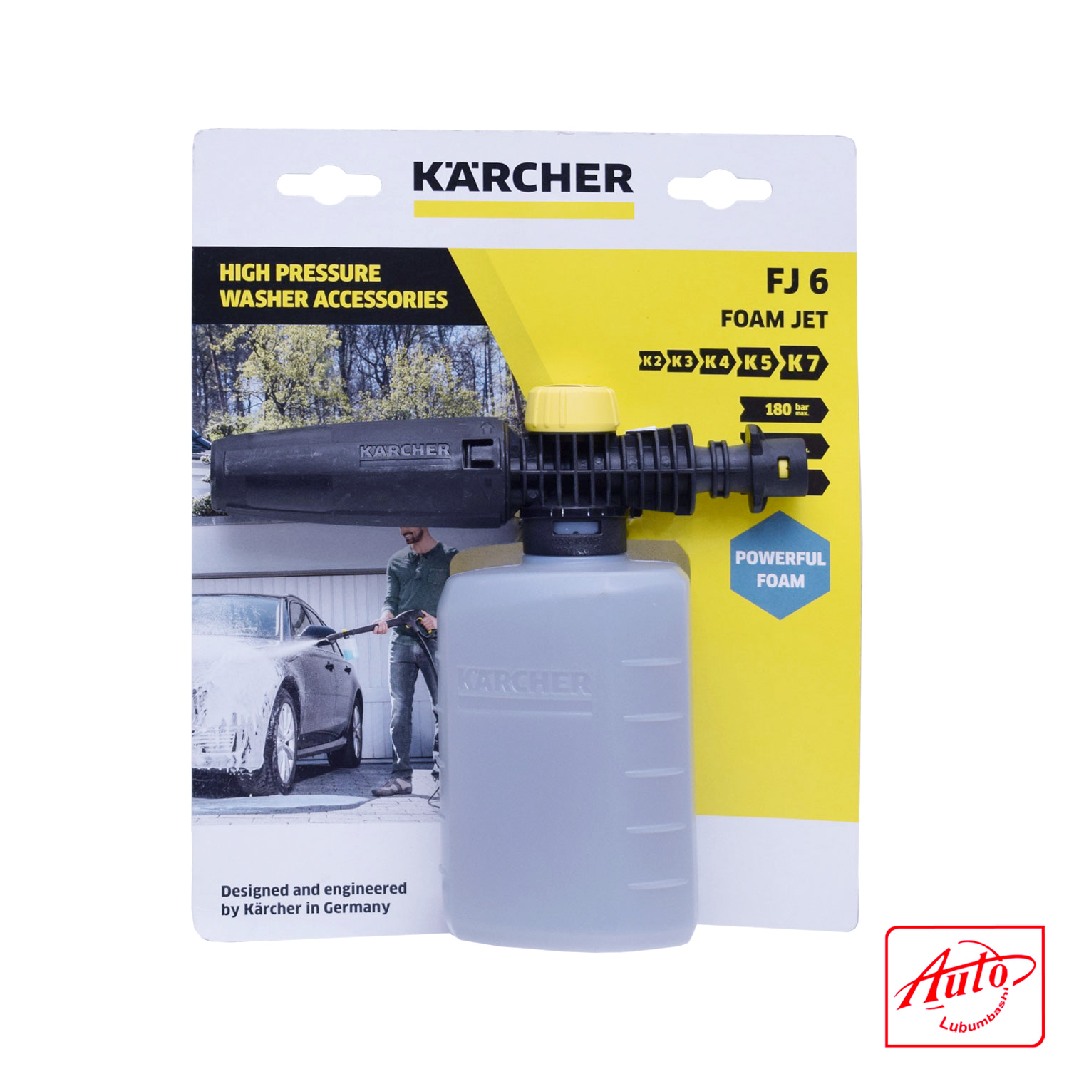 CANON A MOUSSE + Adaptateur Karcher K Series + Reservoir 1 litre
