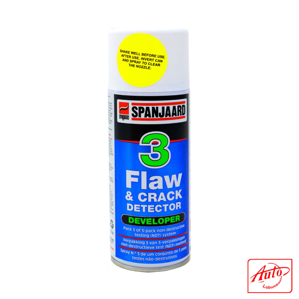 FLAW AND CRACK DETECTOR 3 DEVELOPER 350ml SPANJAARD Auto Lubumbashi