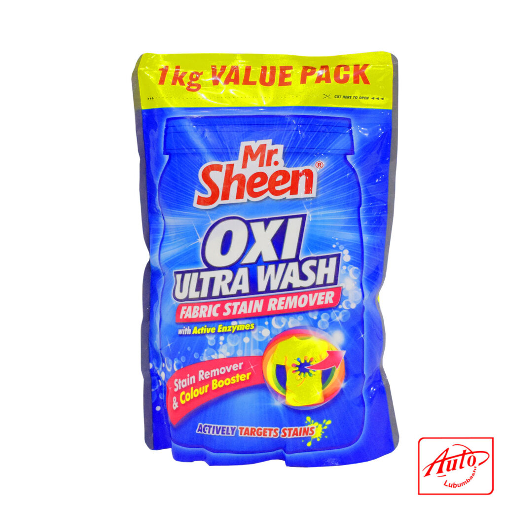Oxi Ultra Wash Fabric Stain Remover Value Pack 1Kg Mr. Sheen Auto