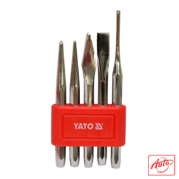 CHISEL & PUNCH SET 5PCS - YATO – Image 2