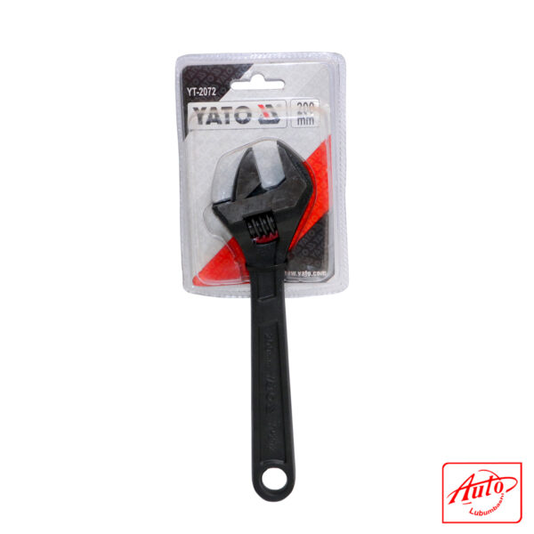 ADJUSTABLE WRENCH 8" (200 MM) - YATO – Image 2