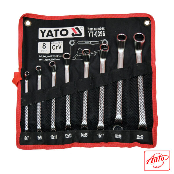 BI-HEXAGONAL RING SPANNER SET - YATO - Image 2