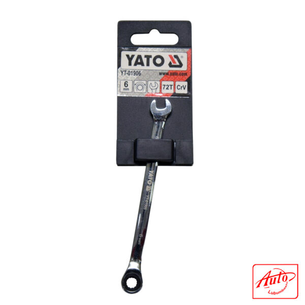 COMBINATION RATCHET WRENCH 6MM - YATO – Image 2