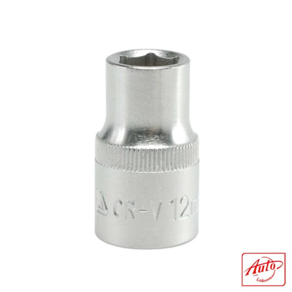 HEXAGONAL SHORT SOCKET 1/2 '' 12 MM CRV - YATO – Image 2