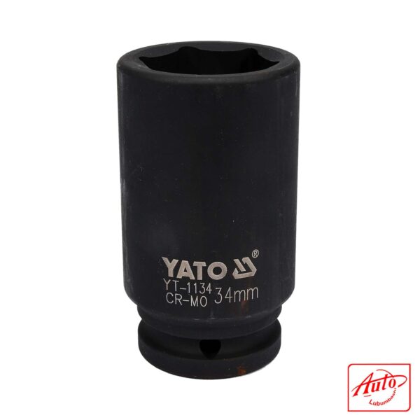 3/4 '' LONG HEXAGONAL SOCKET 34 MM CRMO - YATO – Image 2