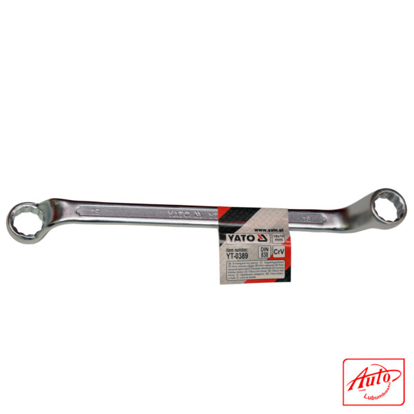 18×19MM BI-HEXAGONAL RING SPANNER - YATO – Image 2