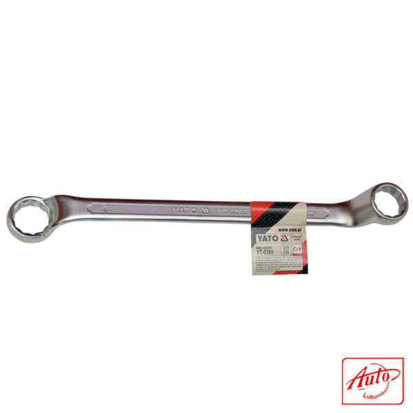 25×28MM BI-HEXAGONAL RING SPANNER - YATO – Image 2