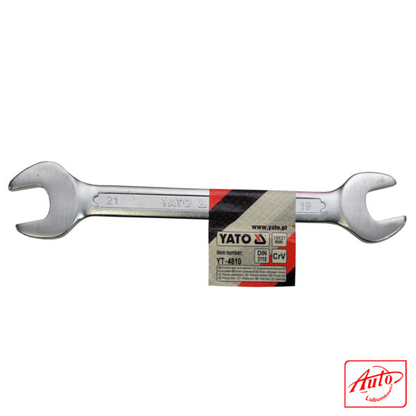 DOUBLE OPEN-END SPANNER 19X21MM - YATO – Image 2