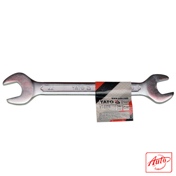 DOUBLE OPEN-END SPANNER 20X22MM - YATO – Image 2