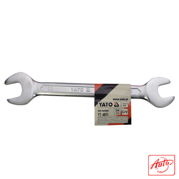 DOUBLE OPEN-END SPANNER 19X22MM - YATO – Image 2