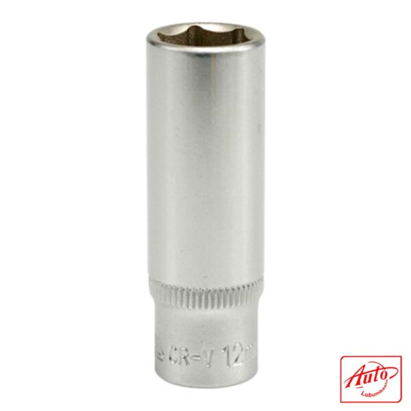HEXAGONAL DEEP SOCKET 12MM 1/4"DR CRV YATO - Image 2