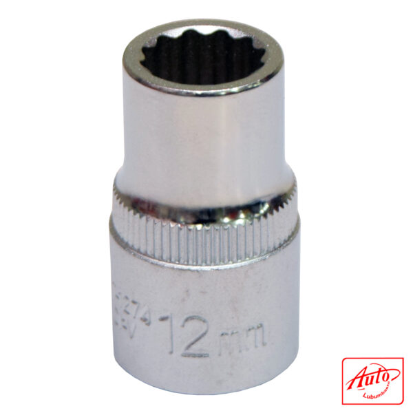 SHORT 12-POINT SOCKET 1/2 '' 12 MM CRV - YATO – Image 2