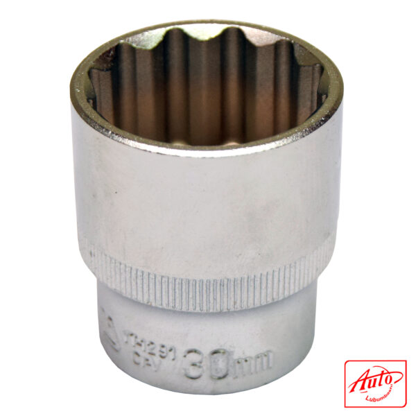 SHORT 12-POINT SOCKET 1/2 '' 30 MM CRV - YATO - Image 2