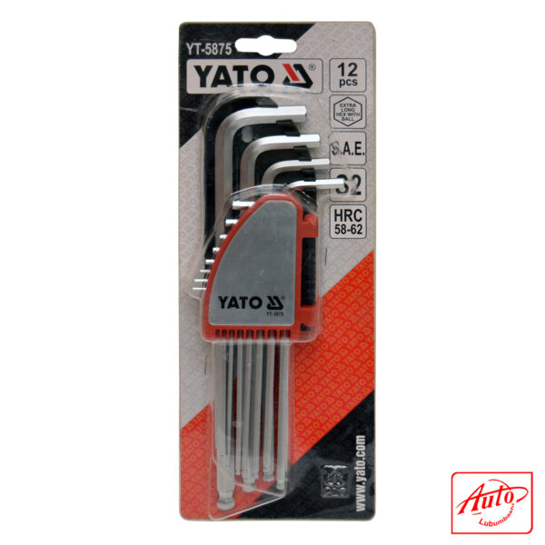 HEX KEY SET 12PC - YATO - Image 2