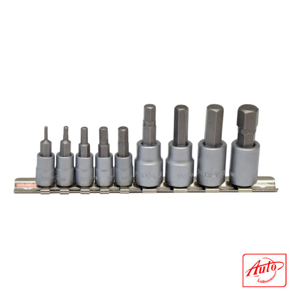 STAR BIT SOCKETS, HEX 9 PCS - YATO - Image 3