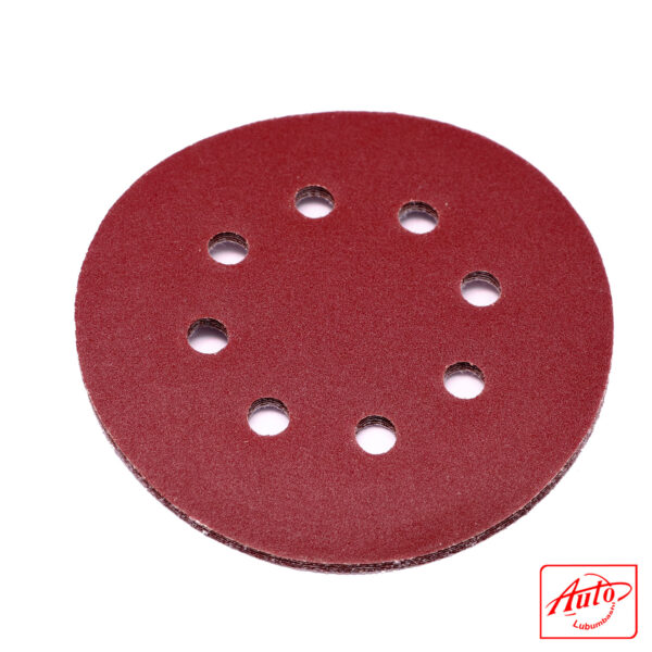 VELCRO ABRASIVE DISC WITH HOLES C BACKING 125MM GRIT 220 5PCS/SET -YATO - Image 3