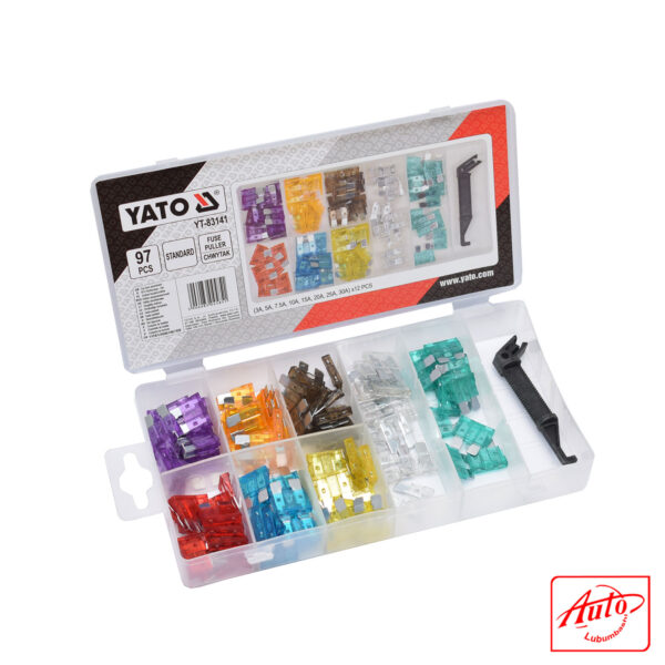 STANDARD FUSE SET 97 PCS - YATO - Image 2