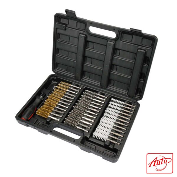 BRUSHES FOR CLEANING THE SOCKETS OF SPARK PLUGS AND INJECTORS 38 EL. - YATO - Image 2