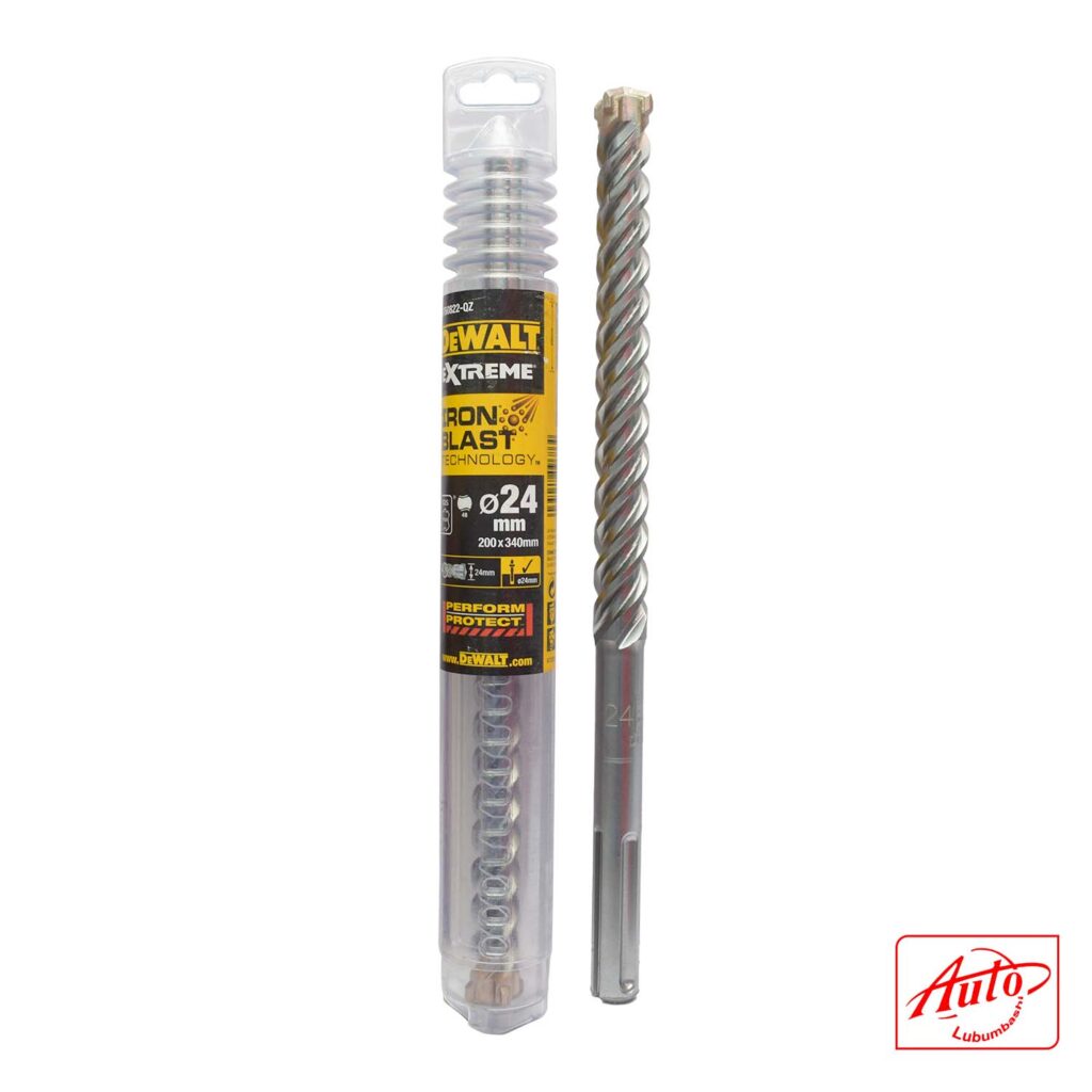 DRILL BIT CONCRETE SDSMAX XLR 4CUTTERS 24x200x340 DEWALT Auto