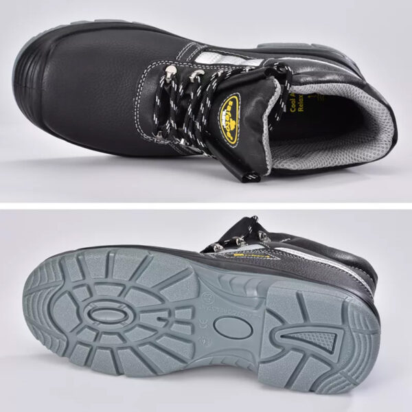 Water Resistant Heavy Duty S3 Safety Shoes Size: 42 Black - Image 6