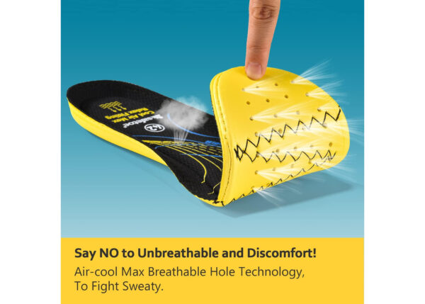 Super Comfortable Safetoe Insole Memory Foam Size:38 – Image 8