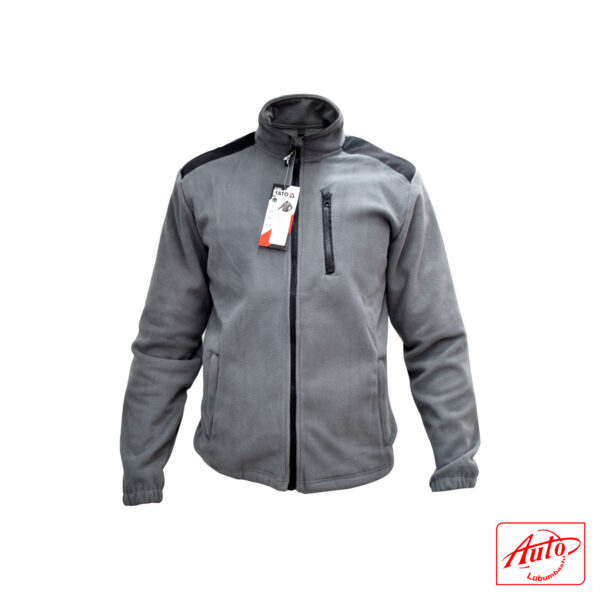 HEAVY POLAR JACKET 420 GSM HEAVY S.  Size: 2XL GREY – Image 2