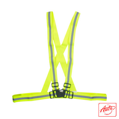 HIGH VISIBILITY ELASTIC BAND BRACE YELLOW