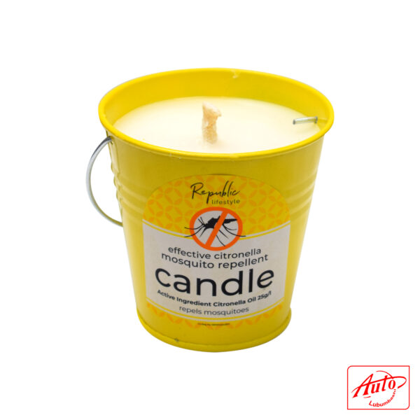 Mosquito Repellent - CITRONELLA BUCKET CANDLE - Image 2