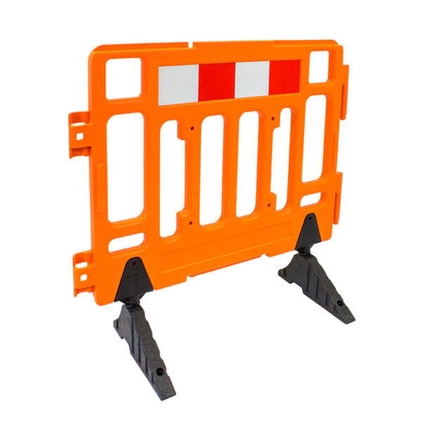 SAFETY BARRIER- ORANGE Size: 1.9m- 0.95m Orange - Image 2