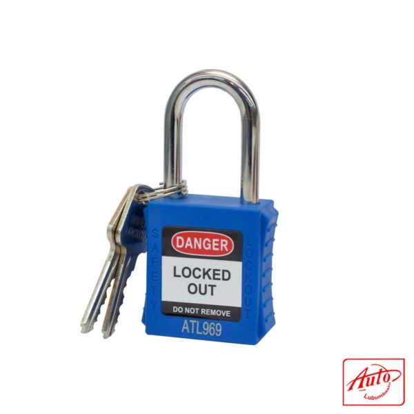 SAFETY PADLOCK & LOCKOUT Size: 38mm Blue - Image 2