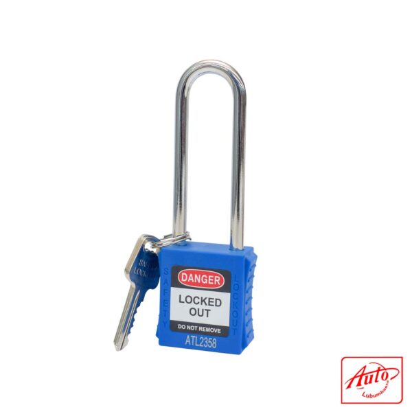 SAFETY PADLOCK & LOCKOUT Size: 76mm Blue - Image 2