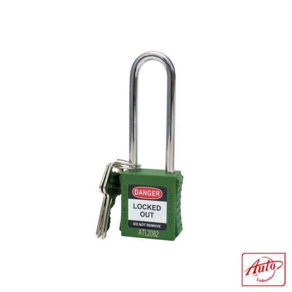 SAFETY PADLOCK & LOCKOUT Size: 76mm Green – Image 2