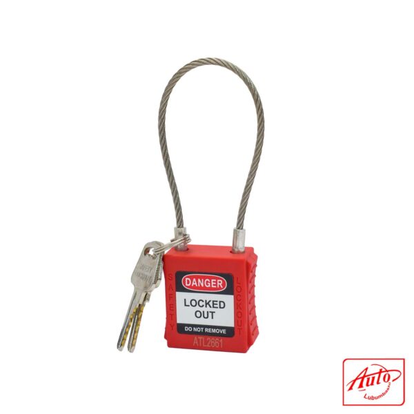 SAFETY PADLOCK & LOCKOUT 175mm Red - Image 2