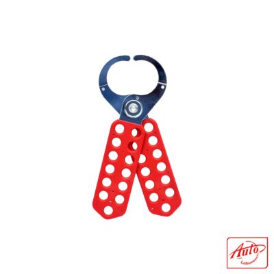STEEL HASP LOCKOUT Red