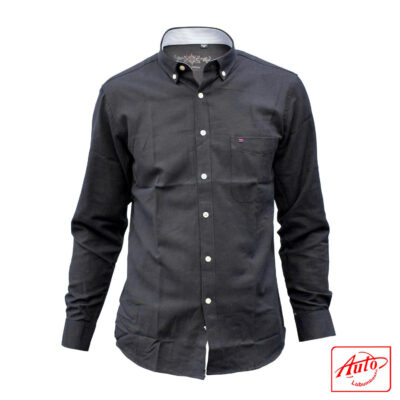 LONG SLEEVE SHIRT COTTON/ POLYESTER Size: 41/ XL Black
