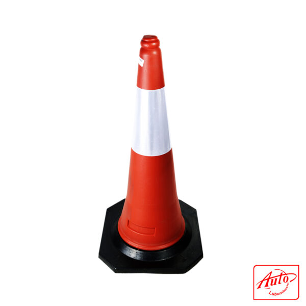 STACKABLE SAFETY REFLECTIVE CONE Size: 2Kg- 75cm Red – Image 2