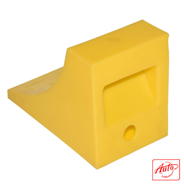 RUBBER WHEEL CHOCK 33X17X22 cm 2PCS Yellow – Image 3
