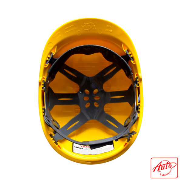 SAFETY HELMET Size: 53/63 cm Yellow – Image 3