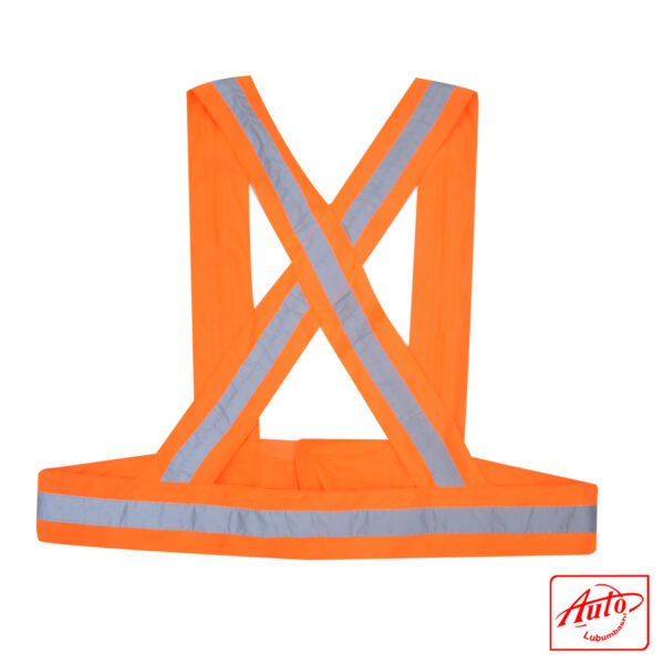 ADJUSTABLE ELASTIC BAND BRACE ORANGE – Image 3