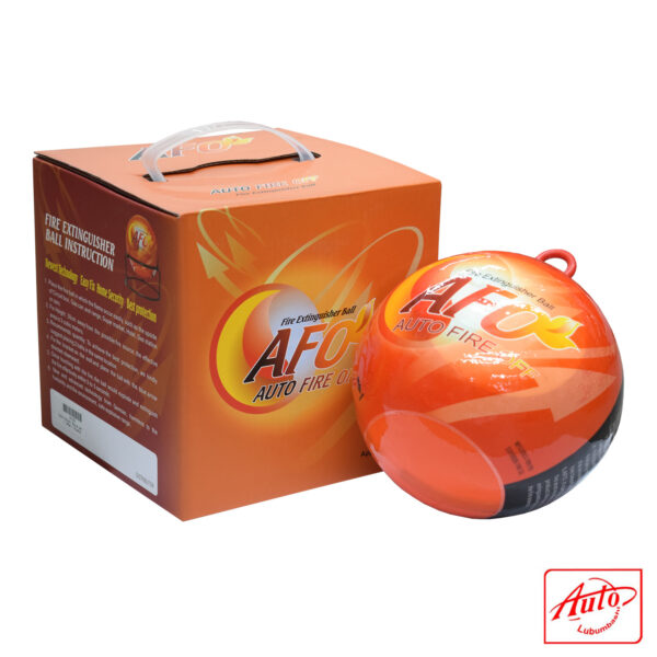 POWER FIRE EXTINGUISHER BALL Size: 1300g Red – Image 3