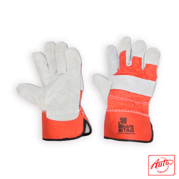 CONSTRUCTION WORKING GLOVES Orange - Image 2
