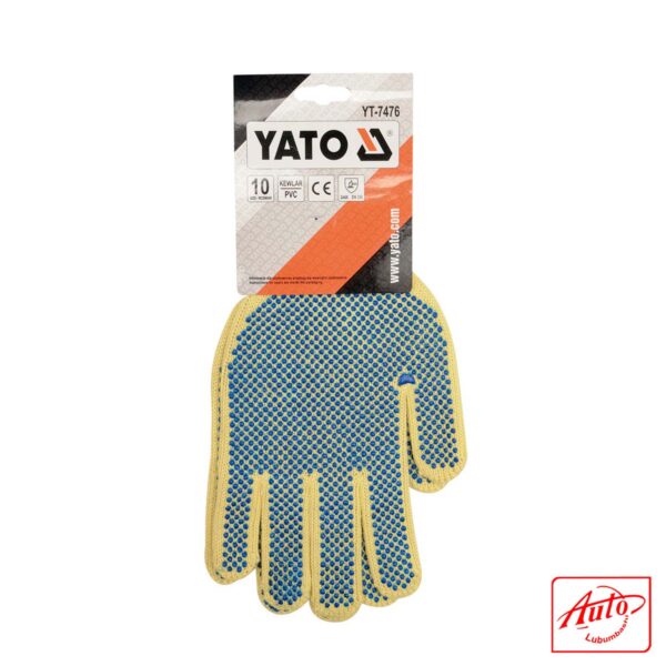 WORKING GLOVES CUT RESISTANT WITH DOTS - Image 3