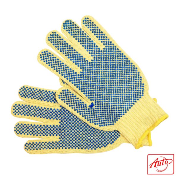 WORKING GLOVES CUT RESISTANT WITH DOTS - Image 2