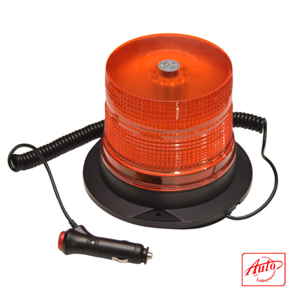 FLASHING LED MAGNETIC BEACON 9V/30V - AMBER – Image 2