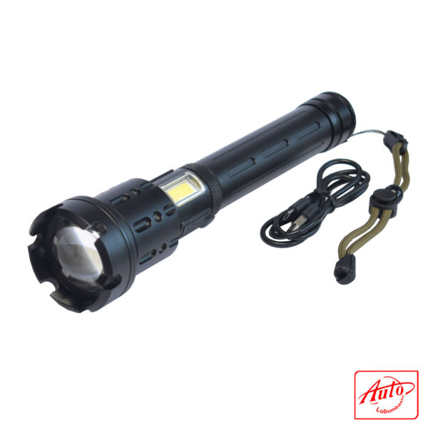 RECHARGEABLE LAMP 5000LUMEN 500M POWER BANK - Image 2