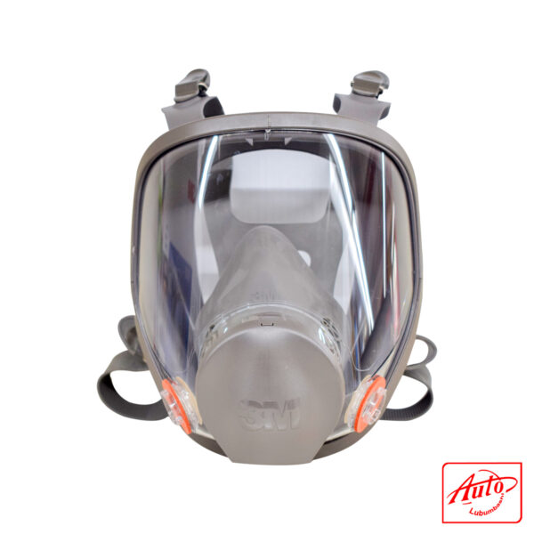 TPR REUSABLE FULL FACE MASK RESPIRATOR Grey - Image 2