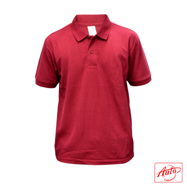 T-SHIRT COTTON/ POLYESRTER Size: 40/L Burgundy – Image 2