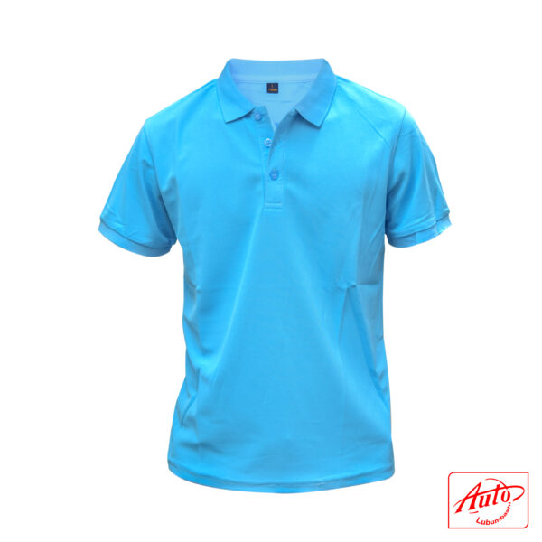 T-SHIRT 100% COTON Taille : 38/S Sky-blue – Image 2