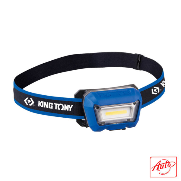 3W COB MOTION DELECTION HEADLAMP Size: 280 LM Black and blue - Image 2